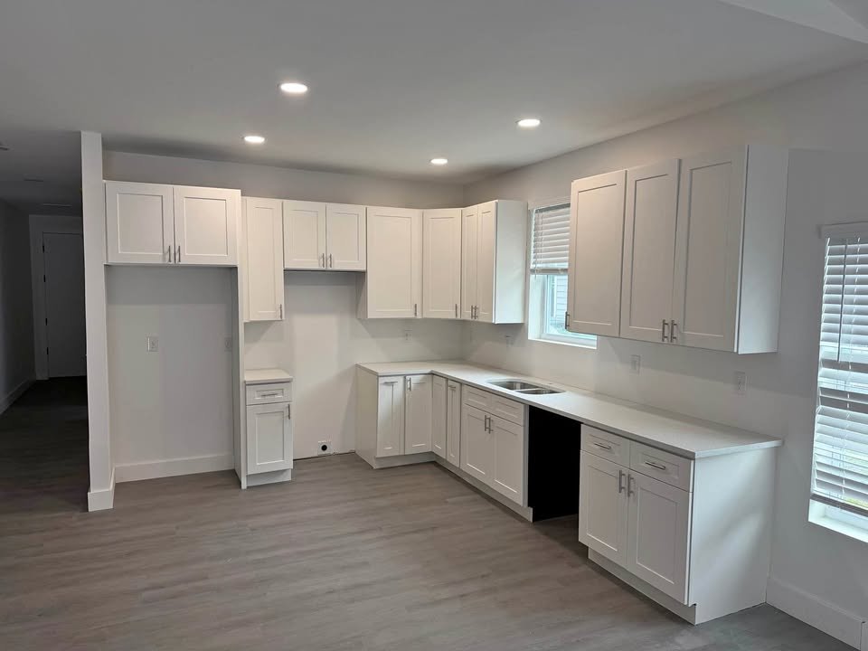 White Shaker Cabinetry
