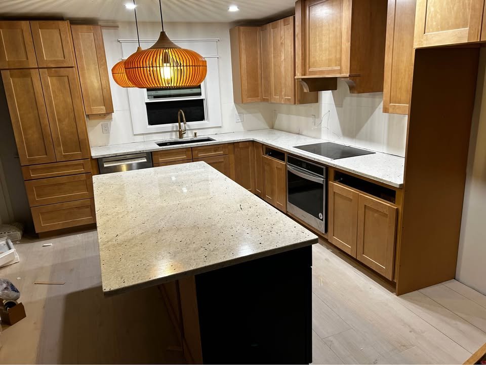 Warm Wood Kitchen