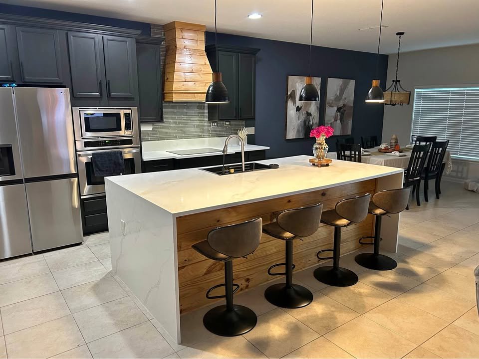 Signature Navy Kitchen